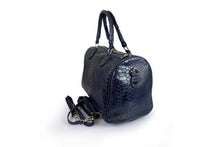 Carica l&#39;immagine nel visualizzatore di Gallery, Borse Donna colore Blu in pelle Made in Italy
