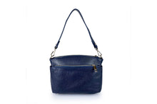 Carica l&#39;immagine nel visualizzatore di Gallery, Borse Donna colore Blu in pelle Made in Italy

