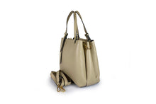 Carica l&#39;immagine nel visualizzatore di Gallery, Borse Donna colore Beige in pelle Made in Italy
