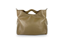 Carica l&#39;immagine nel visualizzatore di Gallery, Borse Donna colore Beige in pelle Made in Italy
