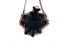 Carica l&#39;immagine nel visualizzatore di Gallery, Borse Donna colore Bordeaux in pelle Made in Italy
