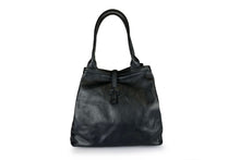 Carica l&#39;immagine nel visualizzatore di Gallery, Borse Donna colore Nero in pelle Made in Italy
