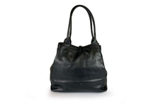 Carica l&#39;immagine nel visualizzatore di Gallery, Borse Donna colore Nero in pelle Made in Italy
