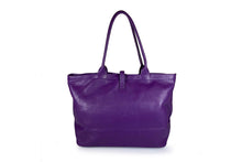 Carica l&#39;immagine nel visualizzatore di Gallery, Borse Donna colore Viola in pelle Made in Italy
