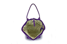 Carica l&#39;immagine nel visualizzatore di Gallery, Borse Donna colore Viola in pelle Made in Italy

