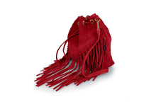 Carica l&#39;immagine nel visualizzatore di Gallery, Borse Donna colore Rosso in pelle Made in Italy
