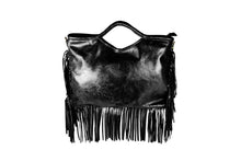 Carica l&#39;immagine nel visualizzatore di Gallery, Borse Donna colore Nero in pelle Made in Italy
