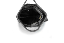 Carica l&#39;immagine nel visualizzatore di Gallery, Borse Donna colore Nero in pelle Made in Italy
