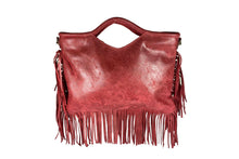 Carica l&#39;immagine nel visualizzatore di Gallery, Borse Donna colore Rosso in pelle Made in Italy
