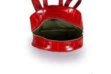 Carica l&#39;immagine nel visualizzatore di Gallery, Borse Donna colore Rosso in pelle Made in Italy
