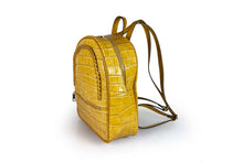 Carica l&#39;immagine nel visualizzatore di Gallery, Borse Donna colore Giallo in pelle Made in Italy

