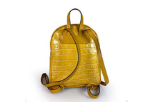 Carica l&#39;immagine nel visualizzatore di Gallery, Borse Donna colore Giallo in pelle Made in Italy
