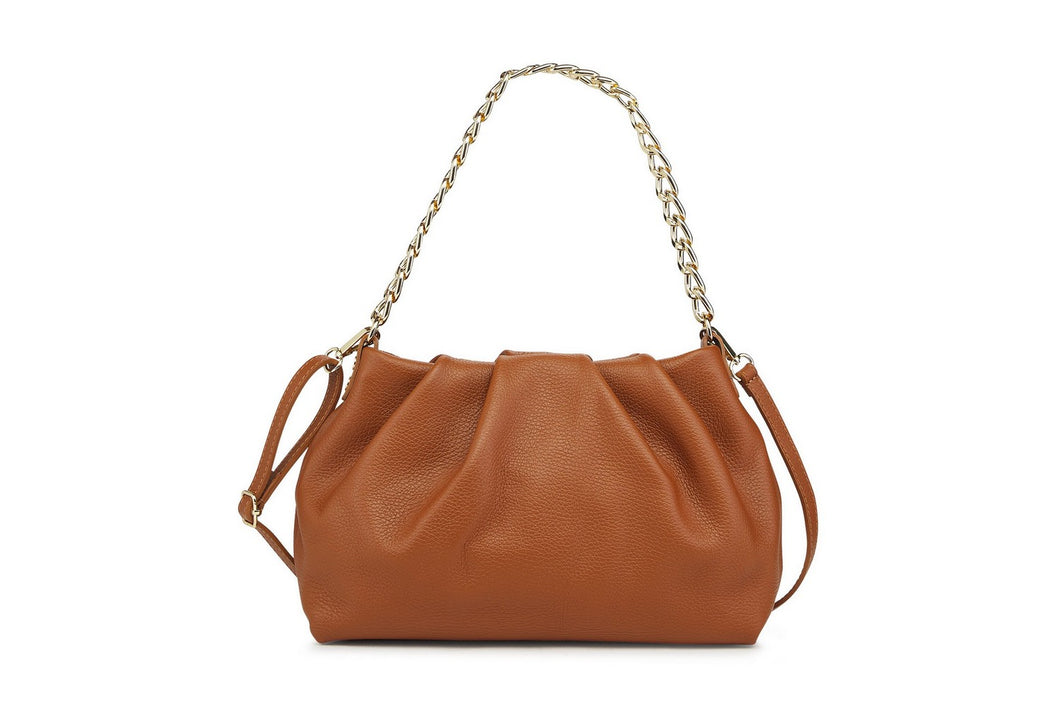 Borse Donna colore Marrone in pelle Made in Italy