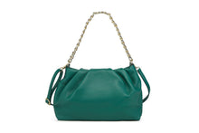 Carica l&#39;immagine nel visualizzatore di Gallery, Borse Donna colore Verde in pelle Made in Italy
