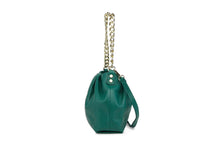 Carica l&#39;immagine nel visualizzatore di Gallery, Borse Donna colore Verde in pelle Made in Italy
