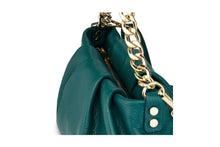 Carica l&#39;immagine nel visualizzatore di Gallery, Borse Donna colore Verde in pelle Made in Italy
