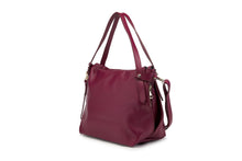 Carica l&#39;immagine nel visualizzatore di Gallery, Borse Donna colore Bordeaux in pelle Made in Italy
