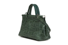 Carica l&#39;immagine nel visualizzatore di Gallery, Borse Donna colore Verde in pelle Made in Italy
