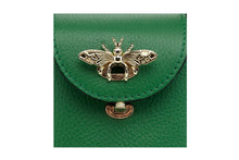 Carica l&#39;immagine nel visualizzatore di Gallery, Borse Donna colore Verde in pelle Made in Italy
