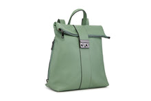 Carica l&#39;immagine nel visualizzatore di Gallery, Borse Donna colore Verde in pelle Made in Italy
