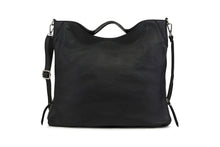 Carica l&#39;immagine nel visualizzatore di Gallery, Borse Donna colore Nero in pelle Made in Italy
