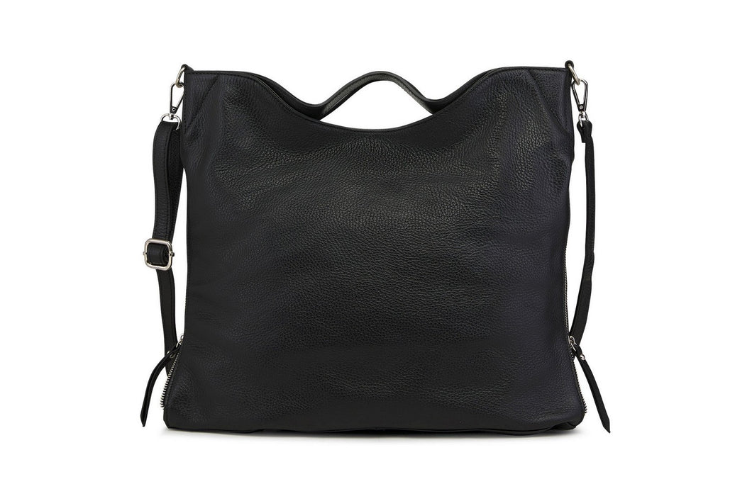 Borse Donna colore Nero in pelle Made in Italy