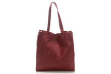 Carica l&#39;immagine nel visualizzatore di Gallery, Borse Donna colore Bordeaux in pelle Made in Italy
