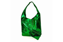 Carica l&#39;immagine nel visualizzatore di Gallery, Borse Donna colore Verde in pelle Made in Italy
