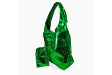 Carica l&#39;immagine nel visualizzatore di Gallery, Borse Donna colore Verde in pelle Made in Italy
