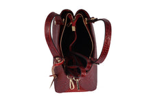 Carica l&#39;immagine nel visualizzatore di Gallery, Borse Donna colore Rosso in pelle Made in Italy
