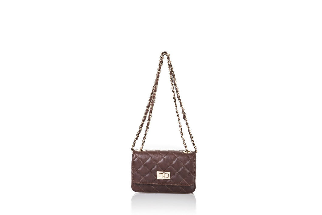 Borse Donna colore Marrone in pelle Made in Italy