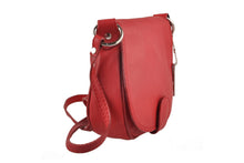 Carica l&#39;immagine nel visualizzatore di Gallery, Borse Donna colore Rosso in pelle Made in Italy

