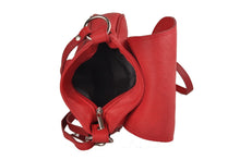 Carica l&#39;immagine nel visualizzatore di Gallery, Borse Donna colore Rosso in pelle Made in Italy
