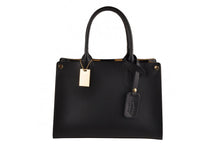 Carica l&#39;immagine nel visualizzatore di Gallery, Borse Donna colore Nero in pelle Made in Italy
