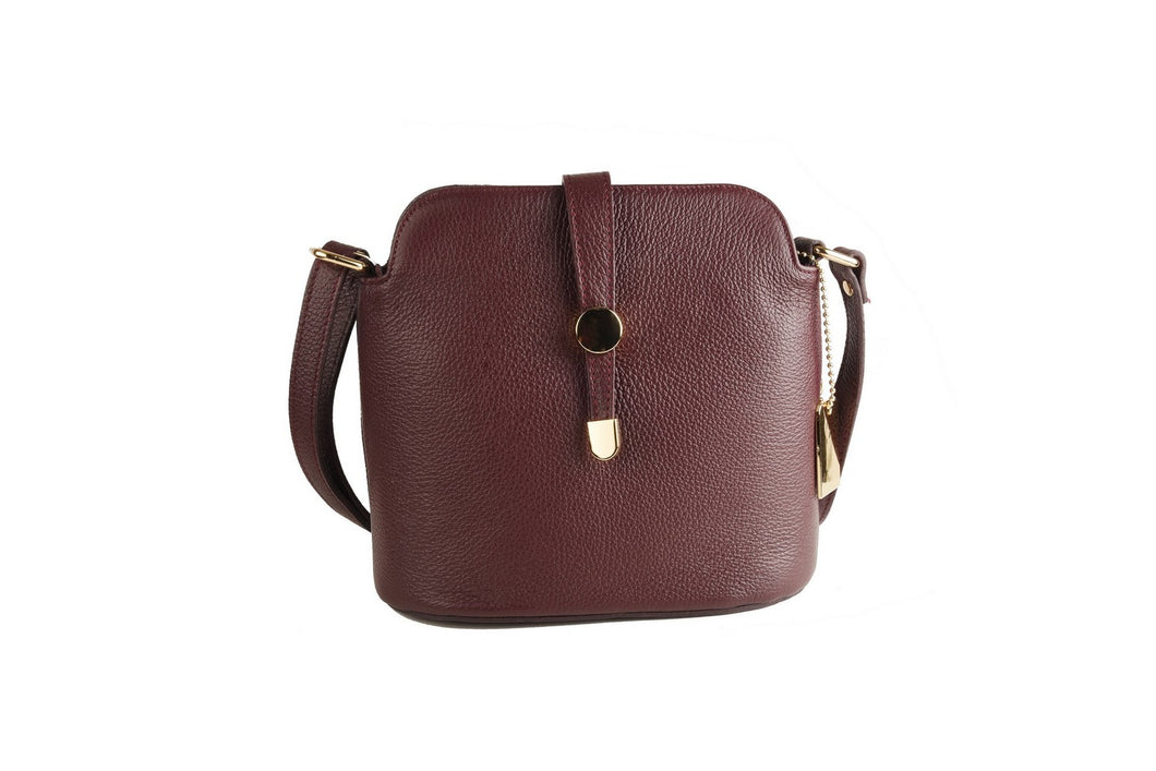 Borse Donna colore Bordeaux in pelle Made in Italy
