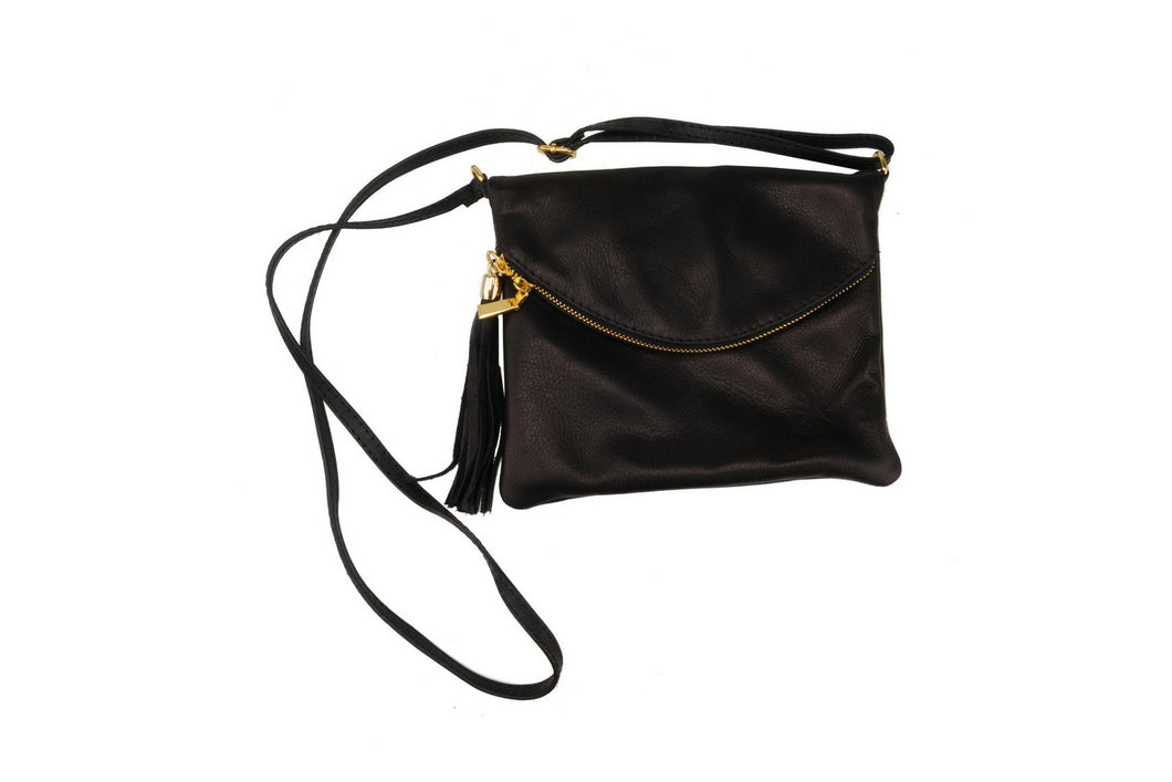 Borse Donna colore Nero in pelle Made in Italy