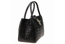 Carica l&#39;immagine nel visualizzatore di Gallery, Borse Donna colore Nero in pelle Made in Italy
