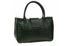 Carica l&#39;immagine nel visualizzatore di Gallery, Borse Donna colore Verde in pelle Made in Italy
