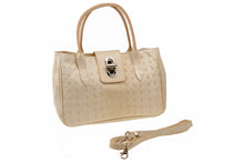 Carica l&#39;immagine nel visualizzatore di Gallery, Borse Donna colore Beige in pelle Made in Italy
