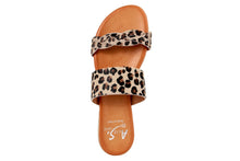 Carica l&#39;immagine nel visualizzatore di Gallery, Sandali flat Donna in Pelle Multicolore
