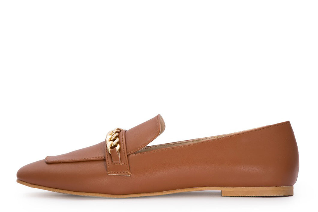 Mocassino Donna colore Cuoio