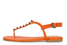 Carica l&#39;immagine nel visualizzatore di Gallery, Sandali Donna colore Arancio
