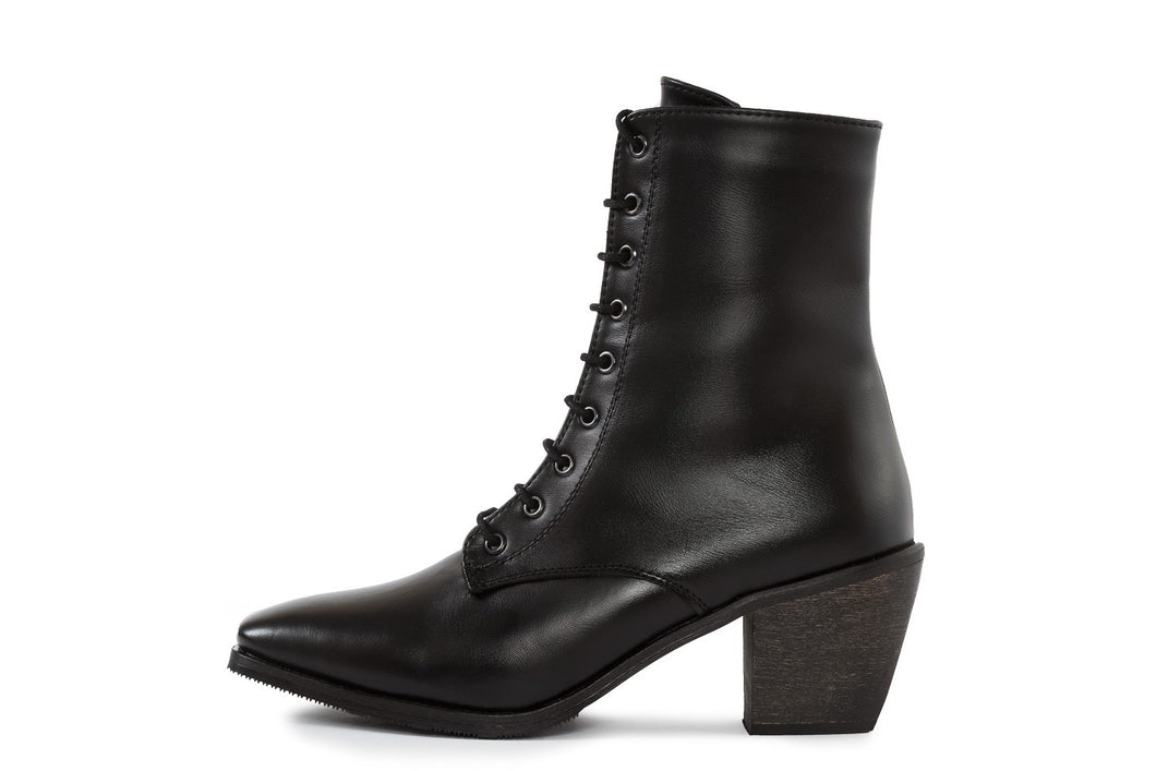 Stivaletto con tacco Donna colore Nero