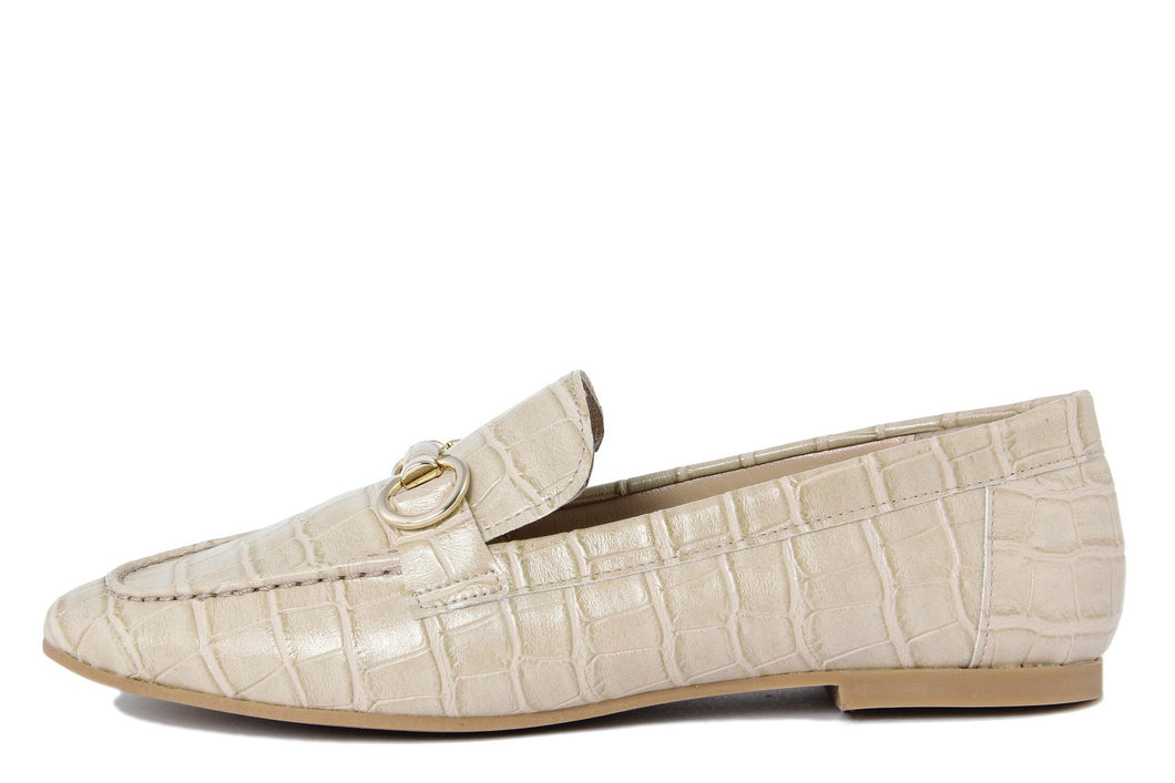 Mocassino Donna colore Beige