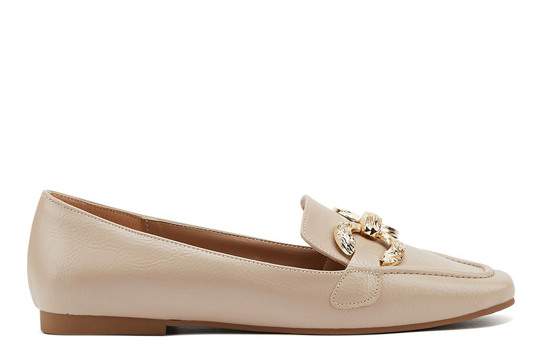 Mocassino Donna colore Beige