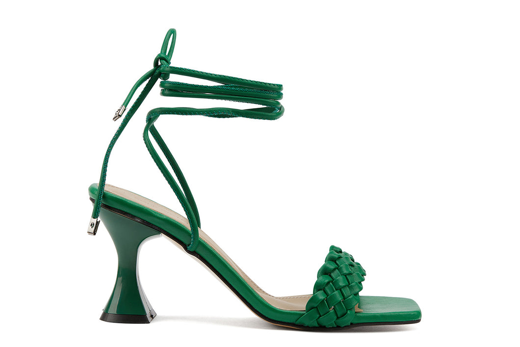 Sandalo Donna colore Verde