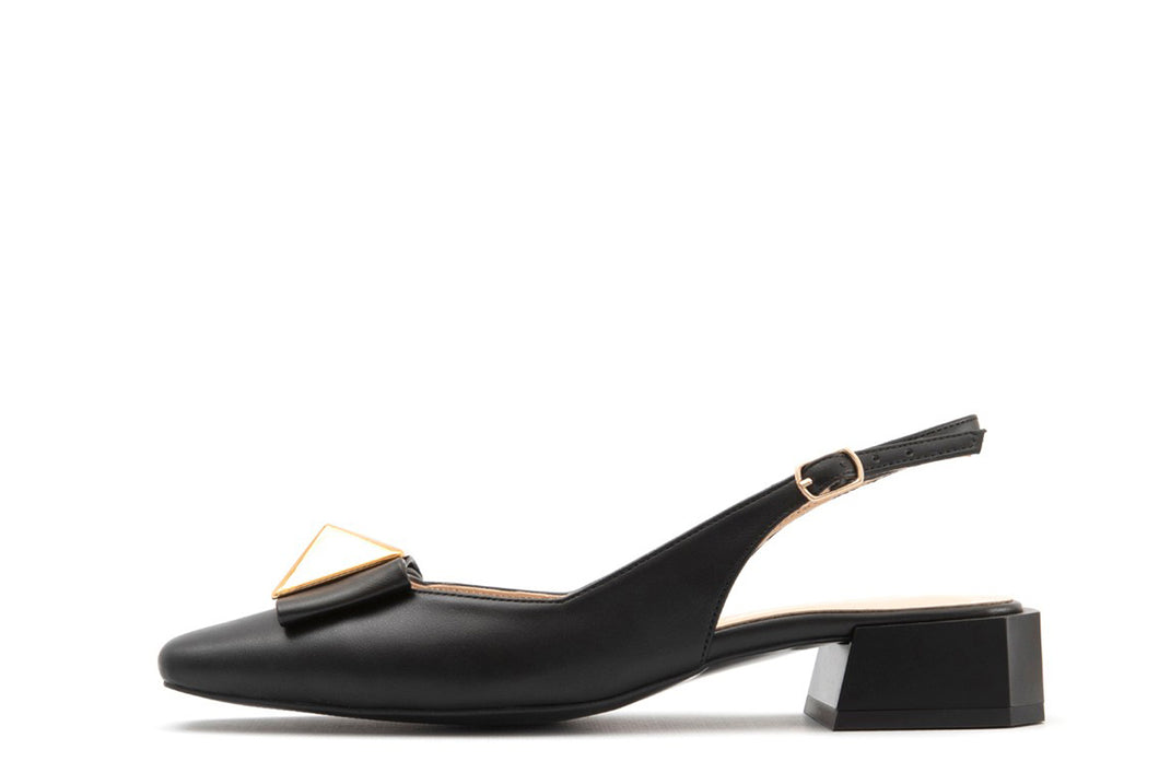 Slingback Donna colore Nero