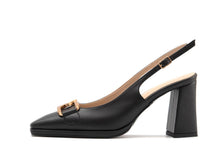 Carica l&#39;immagine nel visualizzatore di Gallery, Slingback Donna colore Nero
