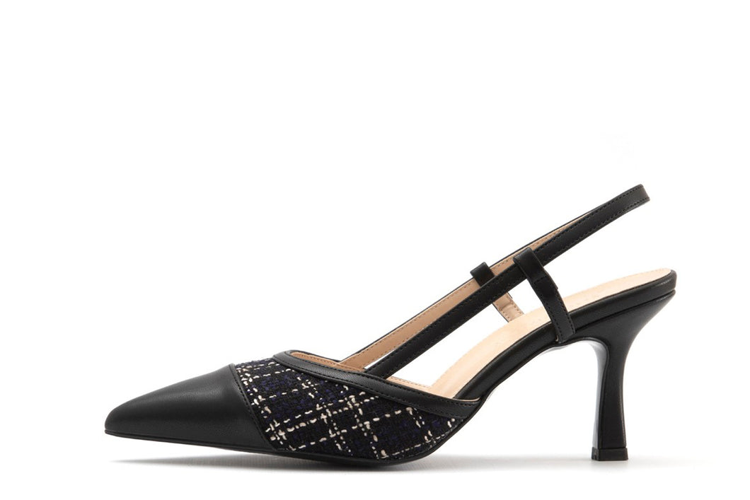 Slingback Donna colore Nero