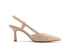 Carica l&#39;immagine nel visualizzatore di Gallery, Slingback Donna colore Beige

